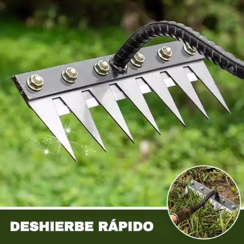 🌱 Rastrillo Eliminador de Malezas
