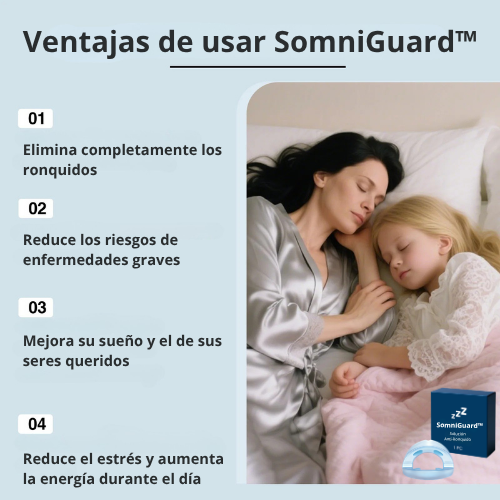 SomniGuard™ – Dispositivo de Alineación Respiratoria Nocturna